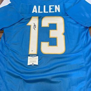 KEENEN ALLEN Signed Los Angeles Chargers Jersey